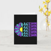 Carte Prévention de l'action Suower (Fleur jaune)