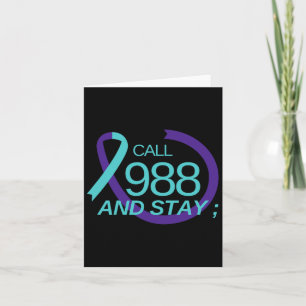 Carte Prévention du suicide 988 Prévention du suicide De