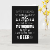 Carte Prévision Motorhome - bonne chance de bière (Fleur jaune)