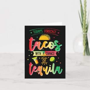Carte Prévisions d'aujourd'hui Tacos avec une chance de