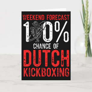 Carte Prévisions de week-end 100% de chance de Muay Thai