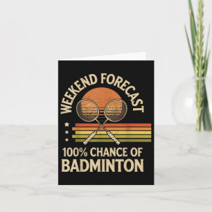 Carte Prévisions de week-end 100% de chances de badminto