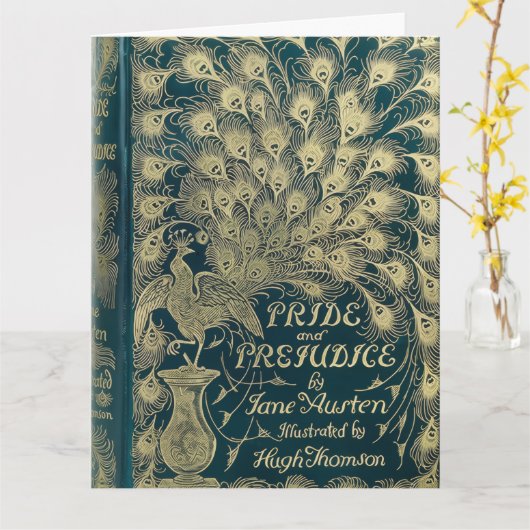 Carte Pride and Prejudice Card (Fleur jaune)