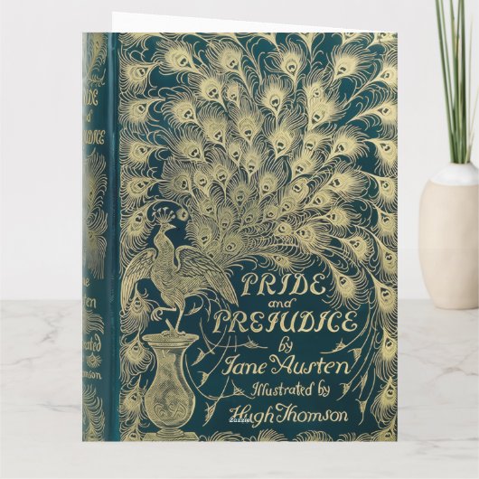 Carte Pride and Prejudice Card (Dos)