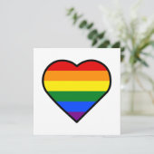 Carte PRIDE HEART (Debout devant)