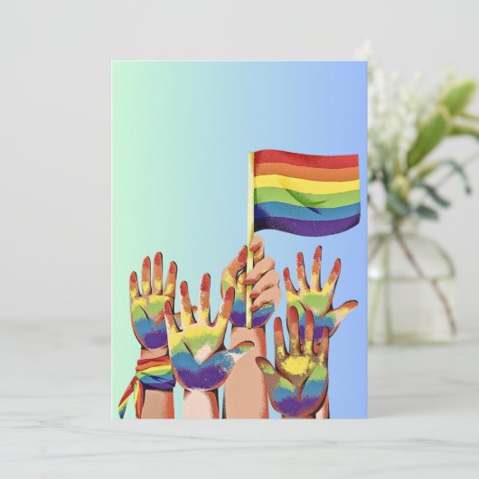 Carte Pride Is Not a Phase (Debout devant)