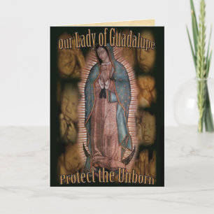 Carte Prière À Notre Dame De Guadalupe