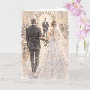 Carte Prière amusante du père de la mariée Ézéchiel 25:1