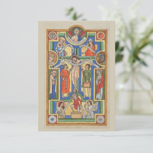 Carte Prière aux Apôtres (Debout devant)