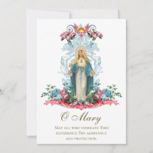 Carte Prière contre la clémence Virus Corona Covid-19