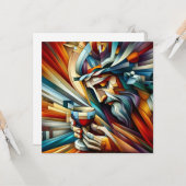 Carte Prière de Gethsémani (Devant/Arrière en situation)