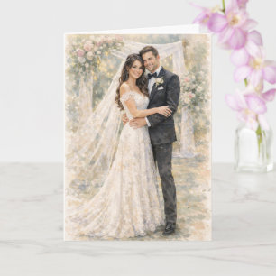 Carte Prière de mariage amusante inspirée d'Ezéchiel 25: