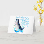 Carte Prière de pêche (Fleur jaune)