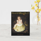 Carte Prière de récolte (Fleur jaune)
