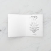 Carte Prière de sérénité (Intérieur)