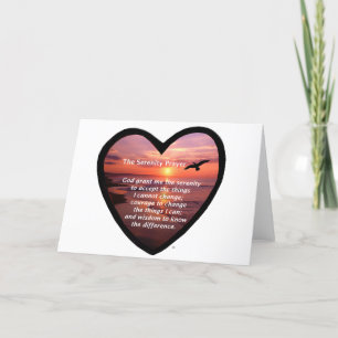 Carte Prière de sérénité