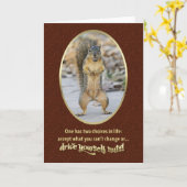 Carte Prière de sérénité en bref (Fleur jaune)