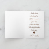 CARTE PRIÈRE DE ST TERESA D'AVILA (Intérieur)