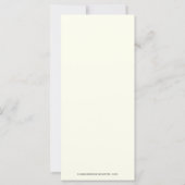 Carte Prière du mariage catholique au Saint-Esprit (Dos)