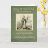 Carte Prière et bénédiction de la Saint Patrick (Fleur jaune)