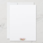 Carte Prière Hebrew Al ha-Nisim Hanoukka (Dos)