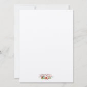 Carte Prière juive pour la paix - Sukkot Art Grey Card (Dos)