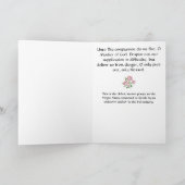 Carte Prière la plus ancienne connue à la Vierge Marie (Intérieur)