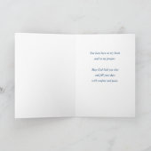 Carte Prière pour vous pot Mason floral Foi (Intérieur)