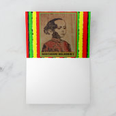 Carte Prière Rasta récitée avant la cérémonie de tabagis (Intérieur)