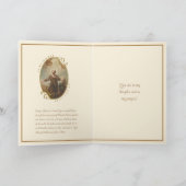 Carte Prière religieuse des ouvriers agricoles de St. Is (Intérieur)