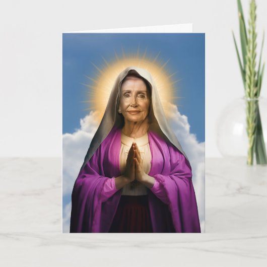 Carte Prière Saint Nancy Pelosi Dévotion (Devant)