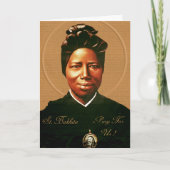 Carte Prières à St. Bakhita (Devant)