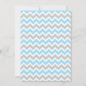 Carte Prières pour bébé, GARÇON baby shower voeux jeu Ca (Dos)