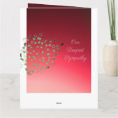 Carte Prières Pour Votre Perte (Dos)