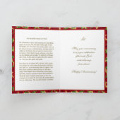 Carte Priest Birthday Blessings (Intérieur)