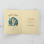 Carte Priest Birthday Blessings (Intérieur)