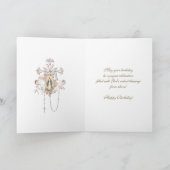 Carte Priest Birthday Blessings (Intérieur)