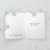 Carte Priez l'espoir ne vous inquiétez pas Padre Pio (Intérieur)