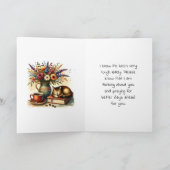 Carte Priez pour de meilleurs jours pour vous (Intérieur)