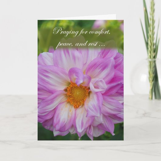 Carte Priez pour le confort (Devant)