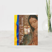 Carte Priez Pour L'Ukraine (Devant)