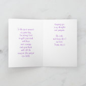 Carte Priez pour vous (Intérieur)