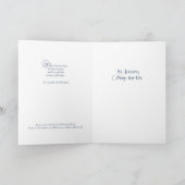 Carte Priez St. Joseph pour nous (Intérieur)