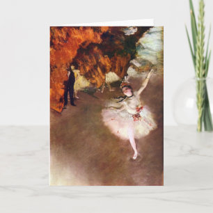 Carte Prima Ballerina, Rosita Mauri par Edgar Degas