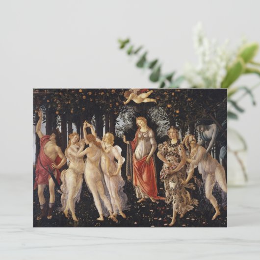 Carte Primavera | Botticelli (Debout devant)