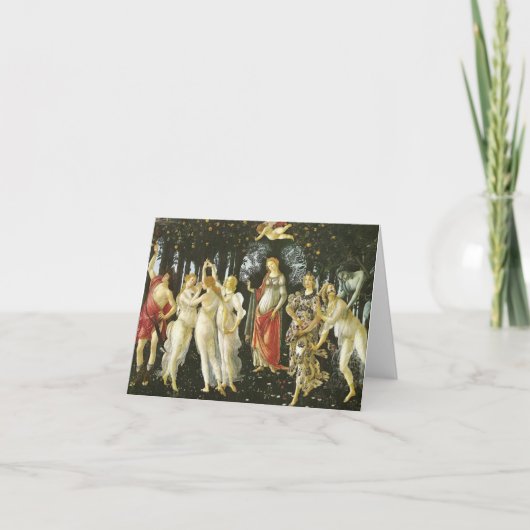 Carte Primavera, Sandro Botticelli (Devant)