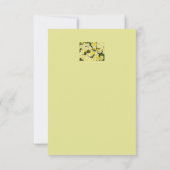 Carte Primroses du printemps (Dos)