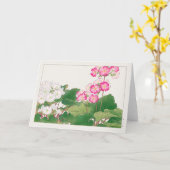 Carte Primula par Tanigami Konan (Fleur jaune)