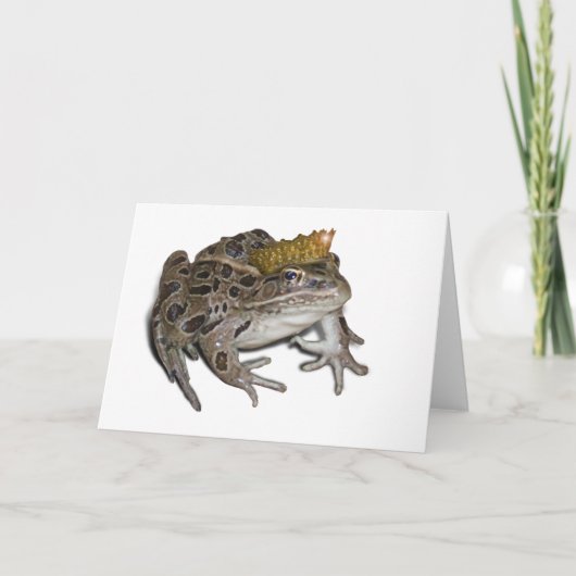 Carte Prince de grenouille (Devant)
