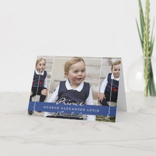 Carte Prince George - William et Kate
